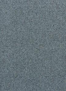 Breno Metrážový koberec RE-TWEED 76 modrý, šíře 400 cm, Modrá/Vícebarevné