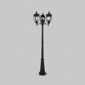 Maytoni Vintage venkovní sloupkové svítidlo FLEUR, 60W, v. 239 cm, 3xE27, IP44 Barva: Bronz