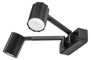 Rabalux 73028 - Nástěnné bodové svítidlo KARTER 2xGU10/5W/230V
