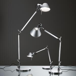 ARTEMIDE Stolní lampa Tolomeo Mini, E27, hliník A005910+A008600