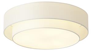 Moderní stropní svítidlo bílé 50cm 3-světelné - Drum Duo