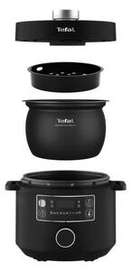 Tefal - Multifunkční elektrický hrnec TURBO CUISINE 4,8 l 1090W/230V černá