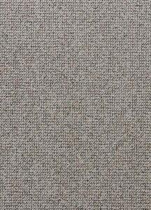 Breno Metrážový koberec RE-TWEED 34 šedobéžový, šíře 400 cm, Šedá/Vícebarevné