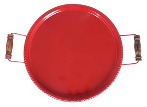 Servírovací tác Tore Red Ø 37 cm