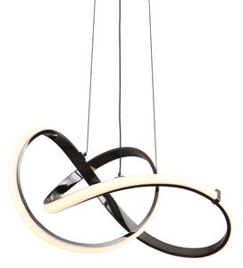Zuma Line MD9717-1-3BCD - LED Lustr na lanku INDIGO LED/44W/230V černá