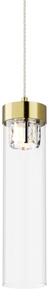Zuma Line P0389-01D-0FD2 - Lustr na lanku GEM 1xG9/28W/230V mosaz