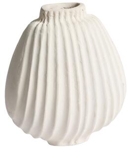 Kave Home Bílá váza Arisea 20 cm