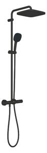 GROHE Vitalio Comfort 250 - Sprchový systém s termostatem na zeď, černá matná 266962431
