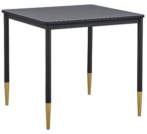 Jídelní stůl SHALFORD Černá 80 cm 80 cm