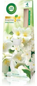 Air Wick Essential Oils White Flowers aroma difuzér s náplní 30 ml