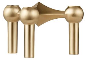 Designový svícen STOFF Nagel Brushed Brass
