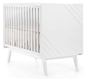 Dětská postýlka Trama NUOVA White 60 x 120 cm (s možností intalace k rodičovské posteli)