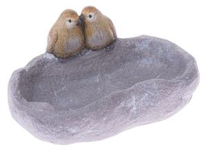 Keramické pítko pro ptáčky Bird´s love, 20,2 x 10,3 x 15,7 cm