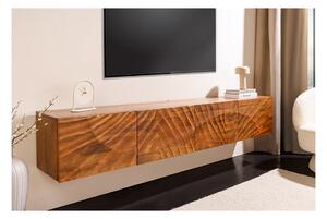 Massive home | Závěsný TV stolek SCORPION 200cm, mangové dřevo