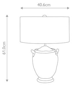 Flambeau FB-JACKSON-TL - Stolní lampa JACKSON 1xE27/60W/230V