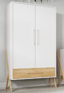 Šatní skříň 2 dílná Trama ARTECH White/Beech