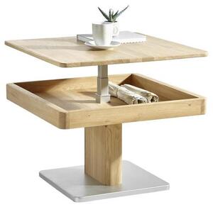 KONFERENČNÍ STOLEK, barvy dubu, dřevo, 70/70/45,5 cm Linea Natura
