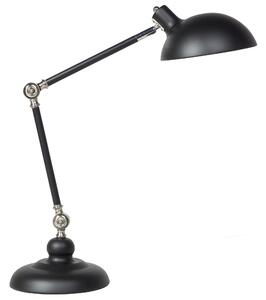 Stolní lampa MERAMEC Nastavitelná Kov Černá