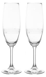 Sklenice SRDÍČKA 0,22 l sekt 2 ks