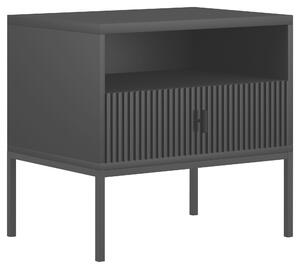 NOČNÍ STOLEK, černá, 53,9/52,4/39 cm Xora, Online Only