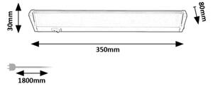 Rabalux 78057 - LED Podlinkové svítidlo EASY LIGHT LED/5W/230V 4000K bílá