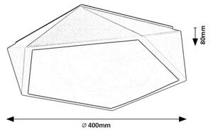 Rabalux 71251 - LED Stropní svítidlo RAFFA LED/30W/230V 3000K