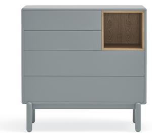 KOMODA CORVO ŠEDÁ 40 X 90 CM