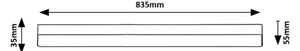 Rabalux 78050 - LED Podlinkové svítidlo BAND LED/20W/230V 4000K bílá