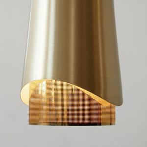 AUDO (MENU) Závěsná lampa Umanoff, Brass / Walnut 1570839