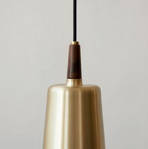 AUDO (MENU) Závěsná lampa Umanoff, Brass / Walnut 1570839
