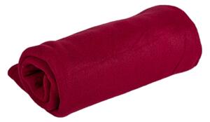 Deka Fleece bordó 150x200cm