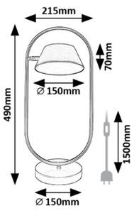Rabalux 74190 - LED Stolní lampa ODISS LED/6W/230V