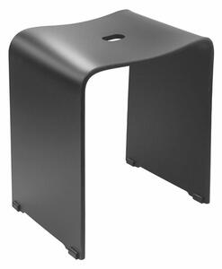 RIDDER A211110 Trendy koupelnová stolička 40 x 48 x 27,5 cm, černá mat