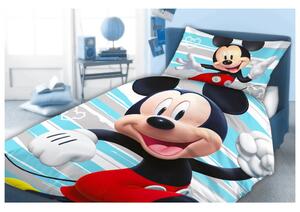 Povlečení do postýlky Veselý Mickey Mouse, 100x135 / 40x60 cm
