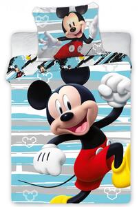 Povlečení do postýlky Veselý Mickey Mouse, 100x135 / 40x60 cm