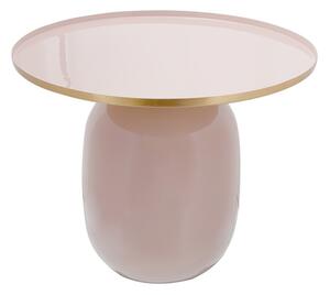 Kayoom Odkládací stolek Art Deco 525 Starorůžová / Zlatá
