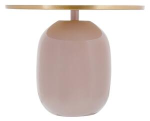 Kayoom Odkládací stolek Art Deco 525 Starorůžová / Zlatá