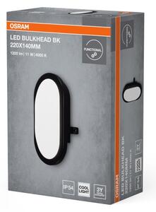 Osram - LED Venkovní nástěnné svítidlo BULKHEAD LED/11W/230V IP54 černá