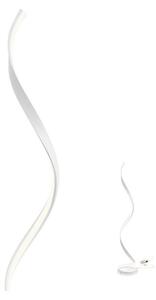 Redo 01-1797 - LED Stmívatelná stojací lampa TORSION LED/24W/230V bílá
