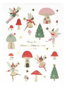 Vánoční samolepky Christmas fairy – 10 archů