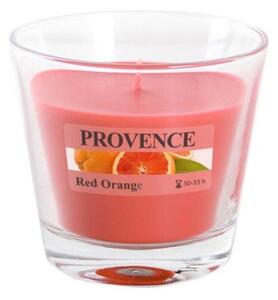 Vonná svíčka ve skle Provence Červený pomeranč , 140g