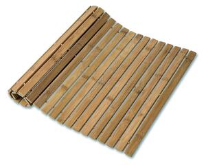 Tutumi, bambusová koupelnová předložka 40x60 cm 381176A, hnědá, LAZ-09595