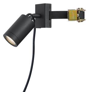 Venkovní bodové svítidlo černé pro strom GU10 50mm otočné a naklápěcí IP65 - Solo