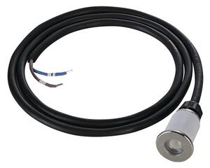 LA 233540 Zapuštěné podlahové svítidlo DASAR LED MINI, kruhové, nerezová ocel 316, 2 W, 3000K, 12–24 V, IP67 - BIG WHITE (SLV)