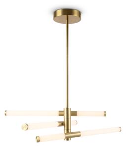 Maytoni MOD106PL-L28G3K - LED Lustr na tyči AXIS LED/28W/230V zlatá