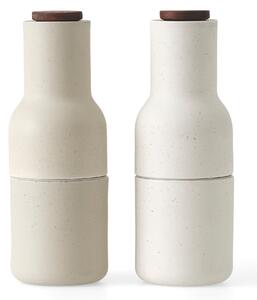 MENU Mlýnky na sůl a pepř Bottle, Ceramic, Sand, set 2ks