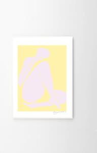 The Poster Club Plakát Lilac Intimacy by Tiny Stories 30x40 cm