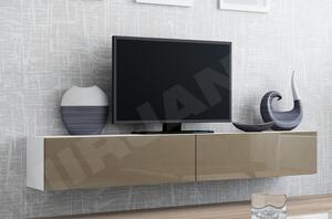 TV stolek Zigo 180, Barva: černý / černý lesk Mirjan24 5902928699661