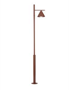 Vonkajšia stojaca lampa Orix kortenová 1x12 W