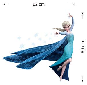 Samolepka na zeď "Elsa" 62x60 cm